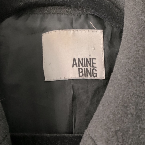 Anine Bing Crop Military Style Wool Jacket XS - Picture 12 of 13
